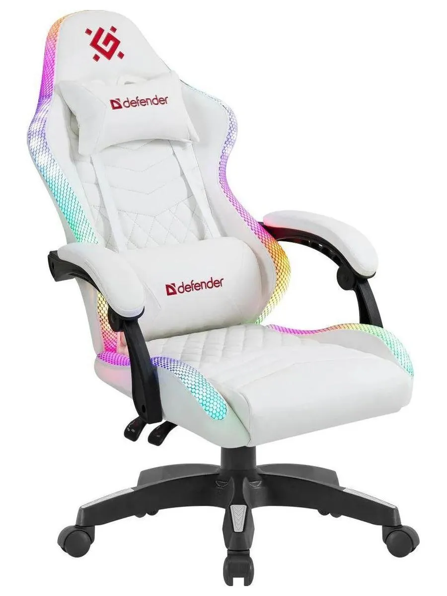 Кресло игровое Defender CORE WHITE - фото 3