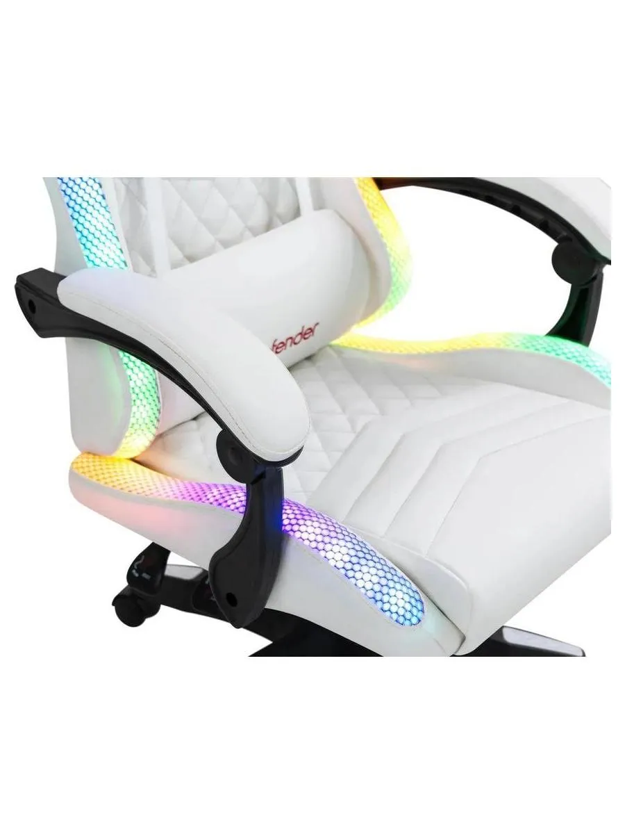 Кресло игровое Defender CORE WHITE - фото 10