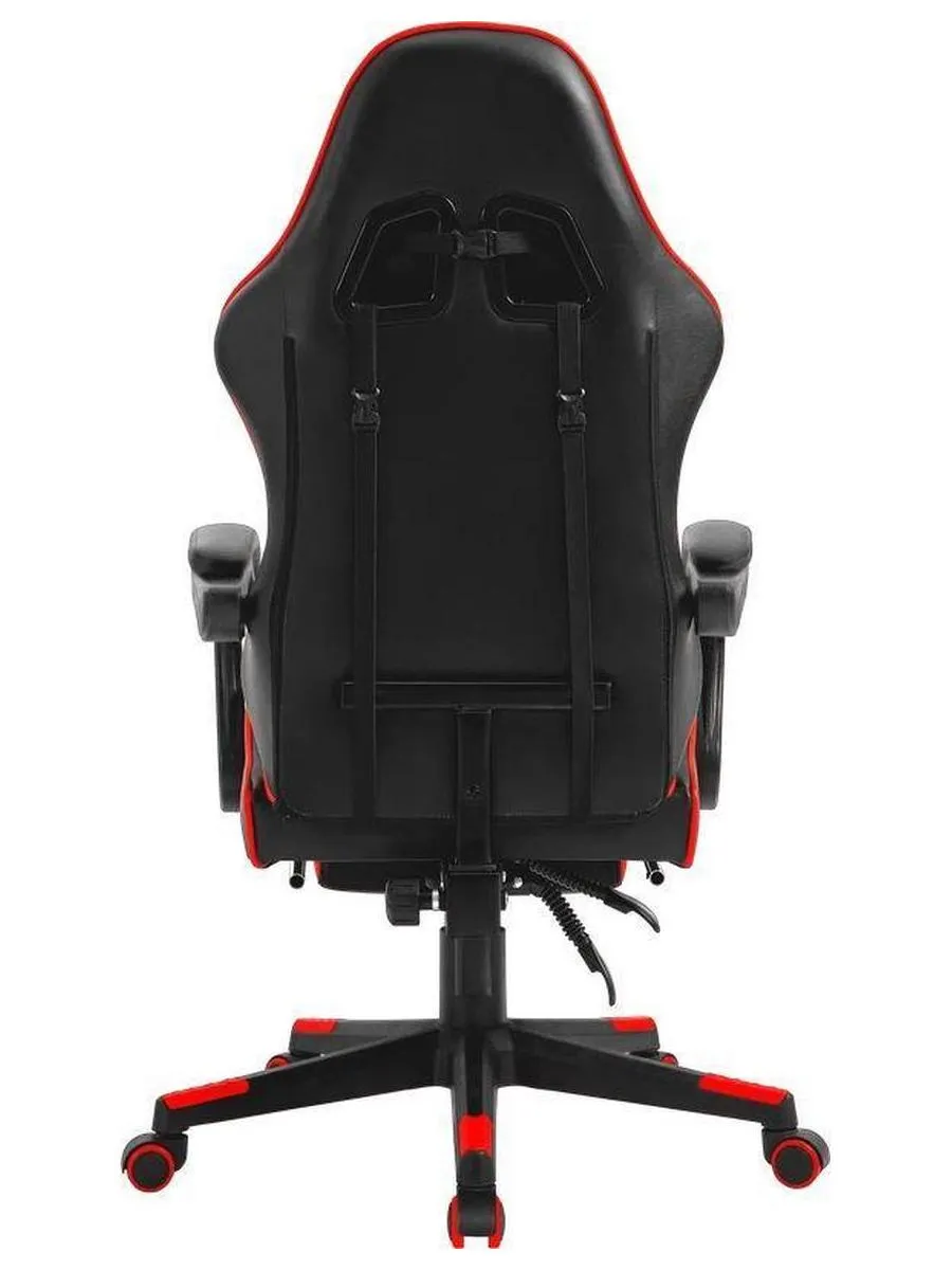 Кресло игровое Defender ROCK BLACK/RED PU - фото 4