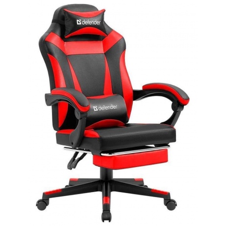 

Кресло игровое Defender CRUISER BLACK/RED PU