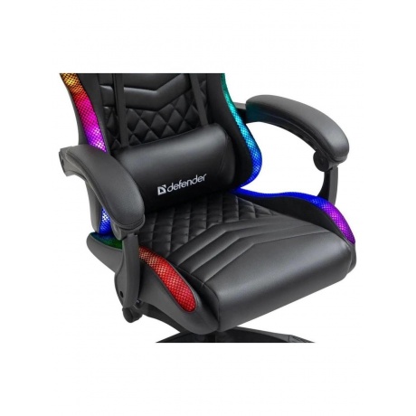 Кресло игровое Defender CORE BLACK - фото 12