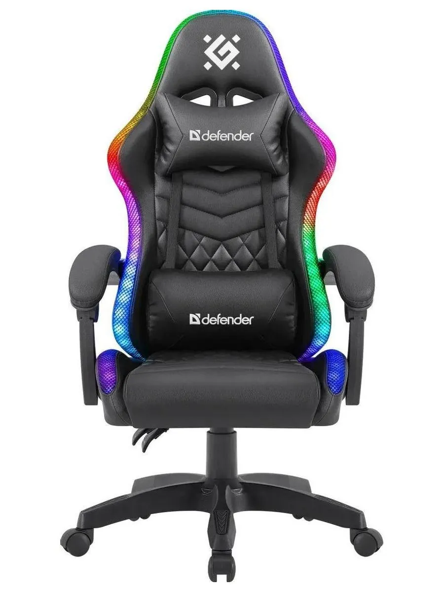 Кресло игровое Defender CORE BLACK - фото 2