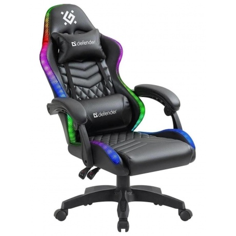 Кресло игровое Defender CORE BLACK - фото 3