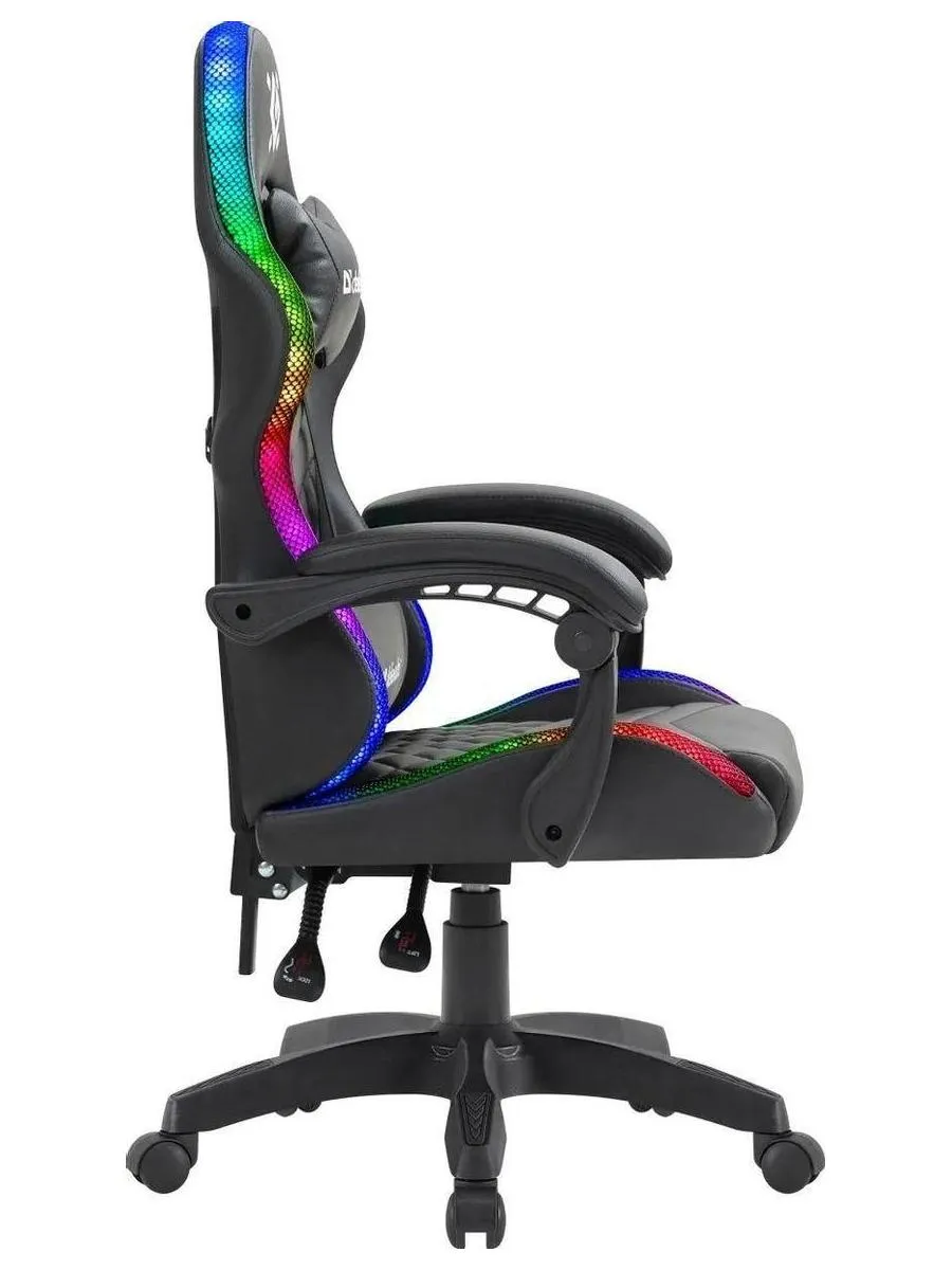 Кресло игровое Defender CORE BLACK - фото 4