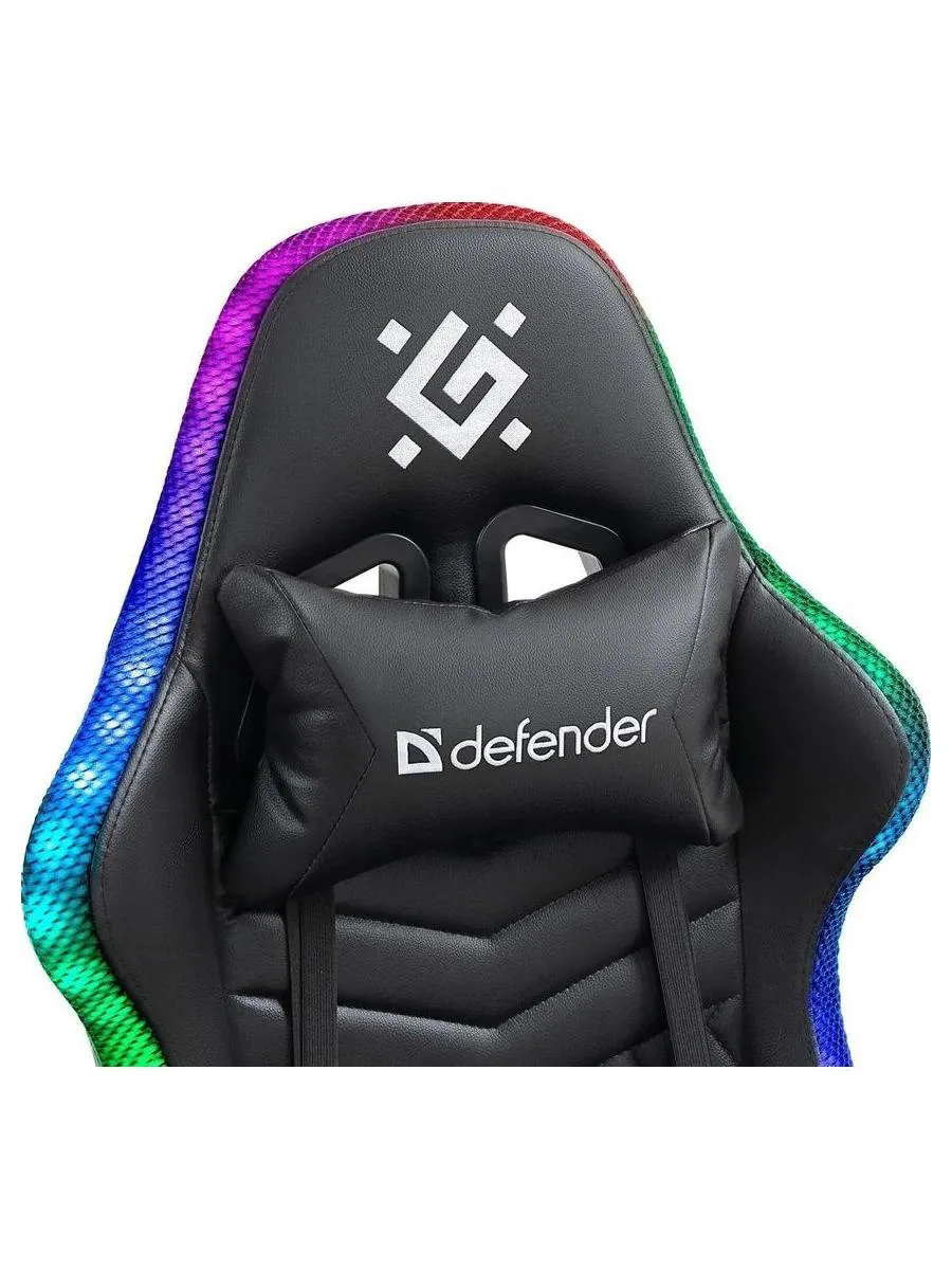 Кресло игровое Defender CORE BLACK - фото 8