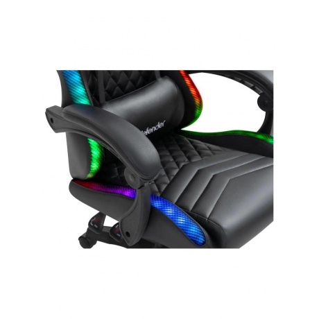 Кресло игровое Defender CORE BLACK - фото 10