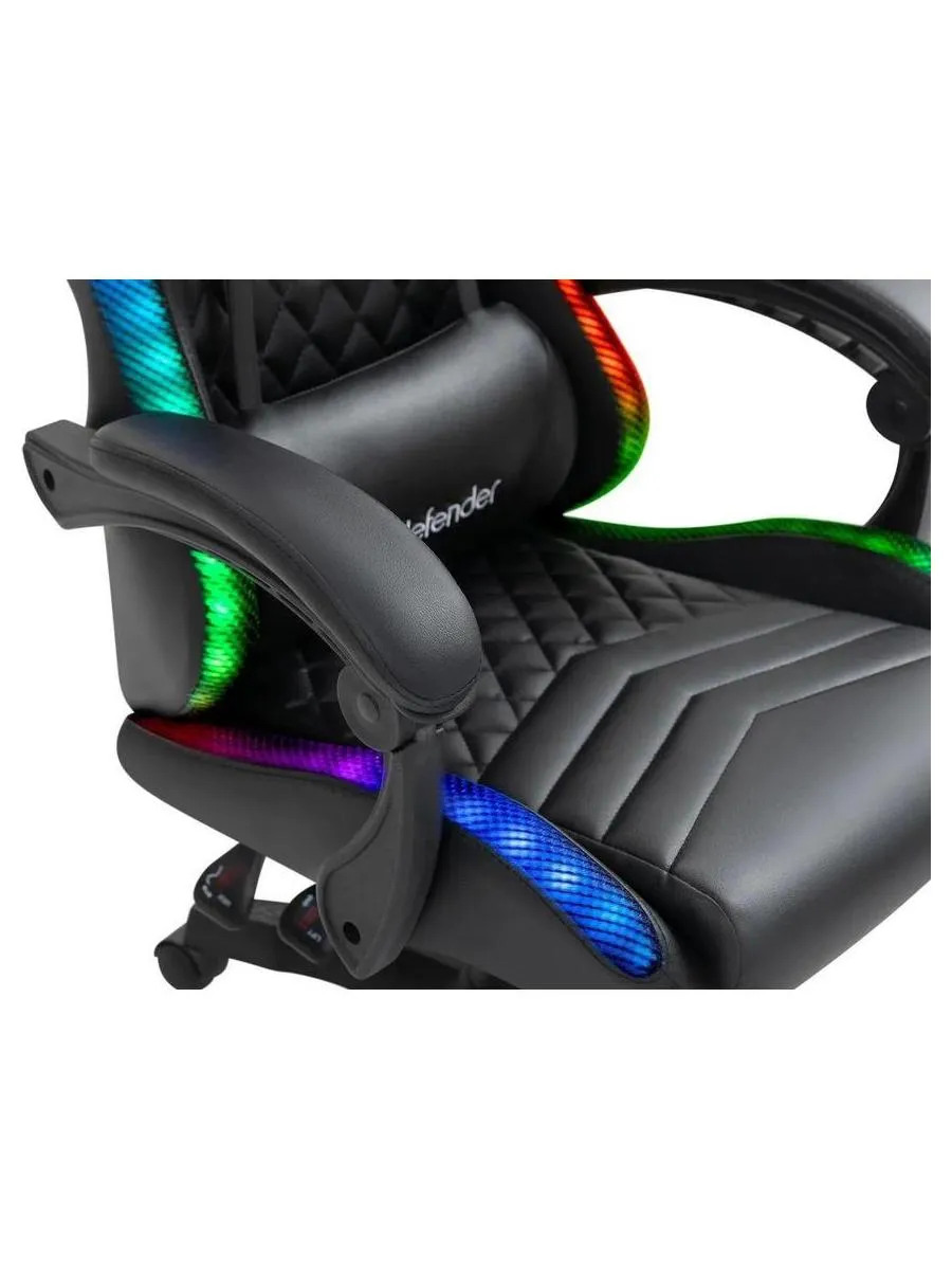 Кресло игровое Defender CORE BLACK - фото 10