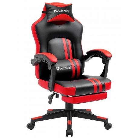 Кресло игровое Defender DIABLO BLACK/RED - фото 1