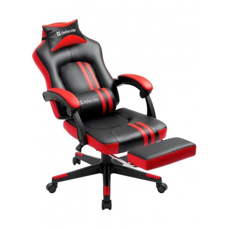 Кресло игровое Defender DIABLO BLACK/RED - фото 5