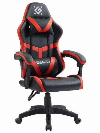 Кресло игровое Defender Synergy Черный/Красный, класс 3, PU