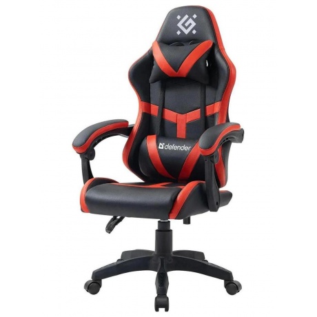 Кресло игровое Defender Synergy Черный/Красный, класс 3, PU - фото 3