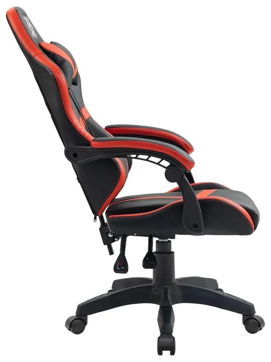 Кресло игровое Defender Synergy Черный/Красный, класс 3, PU - фото 6