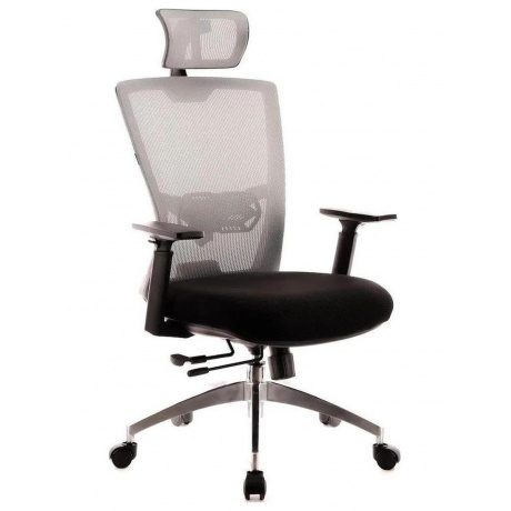 Кресло Everprof Polo S сетка серый - фото 1