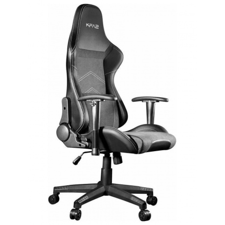 Кресло игровое компьютерное KFA2 Gaming Chair 04 L черный - фото 1