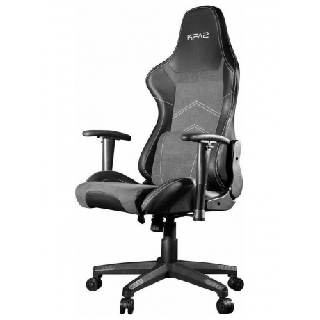 Кресло игровое компьютерное KFA2 Gaming Chair 04 L черный - фото 3