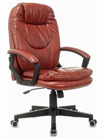 Кресло руководителя Бюрократ CH-868N Boroko-37 коричневый, искус...
