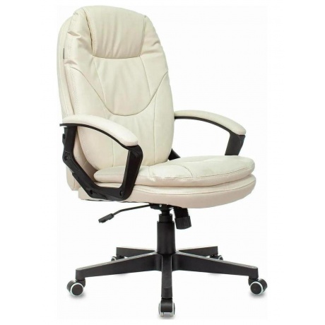 

Кресло руководителя Бюрократ CH-868N слоновая кость OR-10, искусственная кожа, крестовина пластик