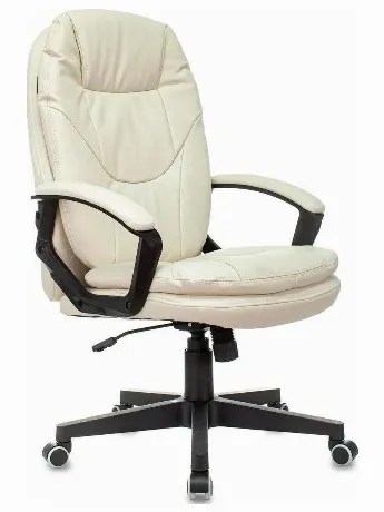 Кресло руководителя Бюрократ CH-868N слоновая кость OR-10, искус...