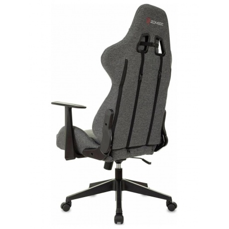 Кресло игровое Zombie Neo 3C1 серый, крестов. пластик - фото 5