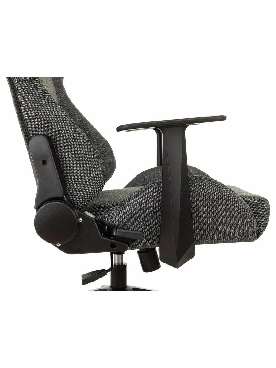 Кресло игровое Zombie Neo 3C1 серый, крестов. пластик - фото 10