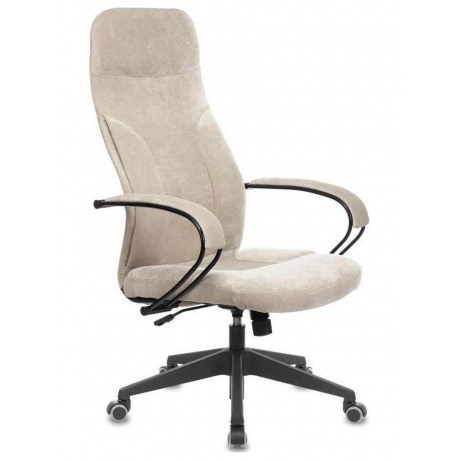 Кресло руководителя Бюрократ CH-608Fabric Light-21 песочный крестовина пластик 12344₽