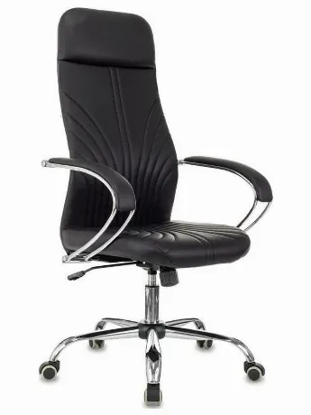 Кресло руководителя Бюрократ CH-610SL-Lux черный. эко.кожа. крес...