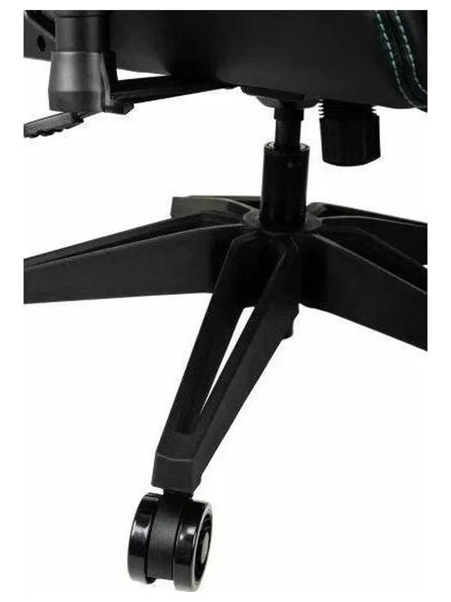 Кресло игровое Knight Outrid Smile черный эко.кожа крестов. пластик - фото 17