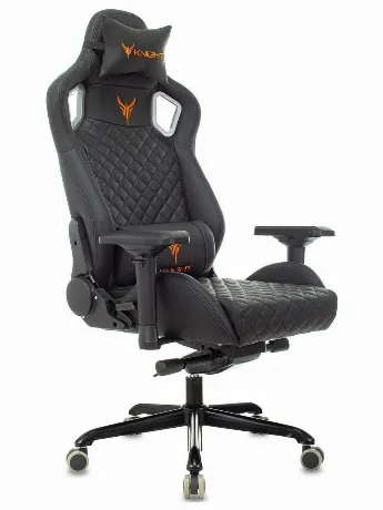 Кресло игровое Knight TITAN черный ромбик эко.кожа с подголов. к...