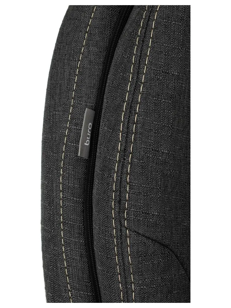 Кресло руководителя Бюрократ CH-868LT Bahama серый, крестовина пластик - фото 7