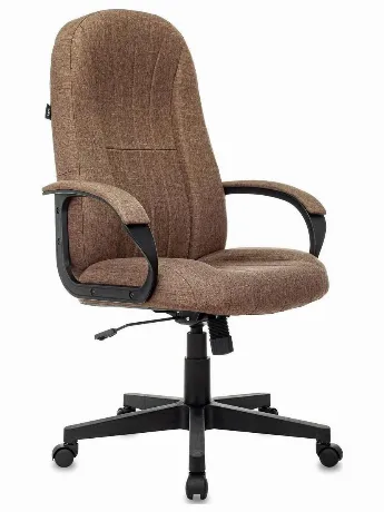 Кресло руководителя Бюрократ T-898AXSN коричневый 38-414 крестов...