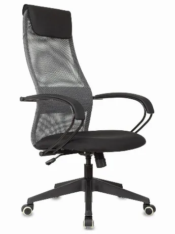 Кресло руководителя Бюрократ CH-607 TW-04 Neo Black темно-серый,...