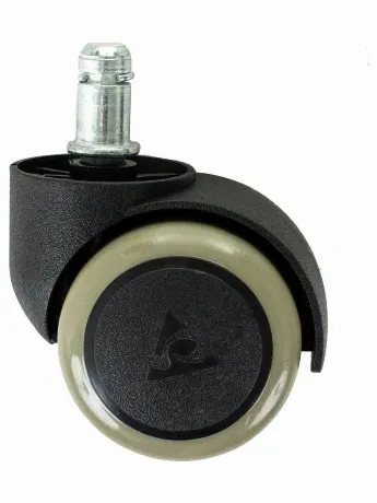 Набор колес Бюрократ CastorSet3850/PU черный для паркета/ламинат...