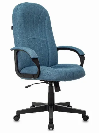 Кресло руководителя Бюрократ T-898AXSN синий 38-415 крестовина п...