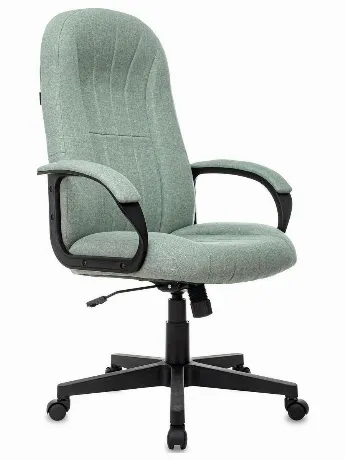 Кресло руководителя Бюрократ T-898AXSN зеленый 38-407 крестовина...