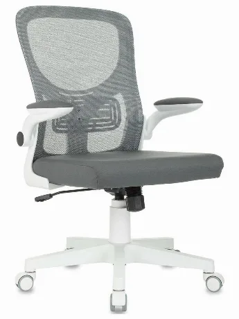 Кресло Бюрократ ASTER N-W темно-серый TW-04 Neo Grey сетка/ткань...