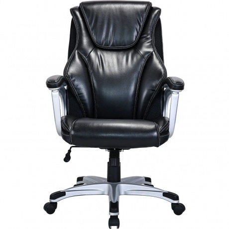 Кресло BRABIX PREMIUM Credo EX-587, рециклированная кожа, черное, 532977 - фото 1
