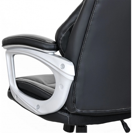 Кресло BRABIX PREMIUM Credo EX-587, рециклированная кожа, черное, 532977 - фото 3