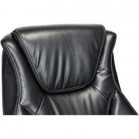 Кресло BRABIX PREMIUM Credo EX-587, рециклированная кожа, черное, 532977 - фото 4