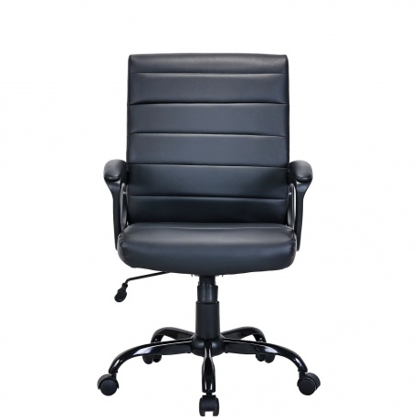 Кресло BRABIX Win MG-353, кожзам, разборное пятилучие, черное, 5...