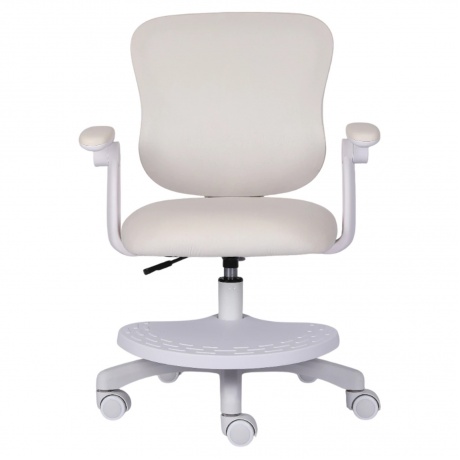 

Кресло детское с подставкой для ног BRABIX Sky MG-206, велюр, бежевое, 533156