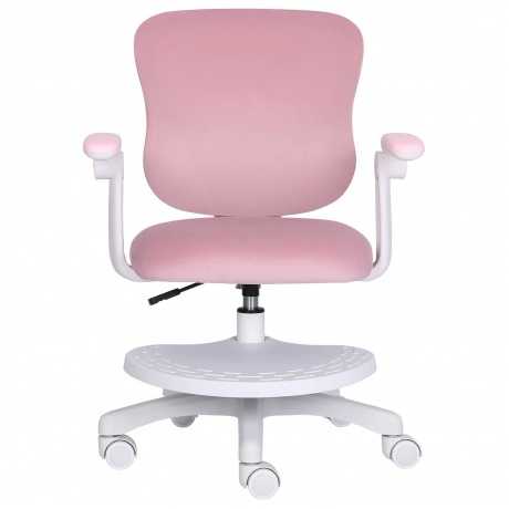 Кресло детское с подставкой для ног BRABIX Sky MG-206, велюр, ро...