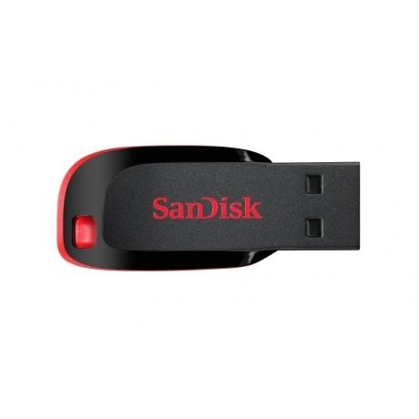

Флешка SanDisk Cruzer Blade 128Gb (SDCZ50-128G-B35) USB2.0 черный/красный