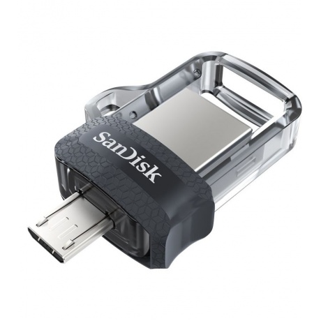 Флешка SanDisk Ultra Dual Drive 128GB (SDDD3-128G-G46) USB3.0 черный - фото 2