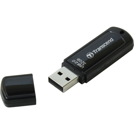Флешка Transcend JetFlash 32GB 350 черный - фото 2