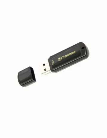 Флешка Transcend JetFlashH 8GB 350 черный