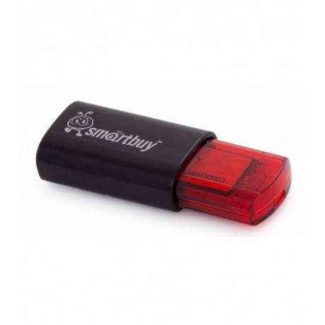 Флэшка Smartbuy USB 2.0 Flash Drive 16GB Click Black (SB16GBCl-K) - фото 2