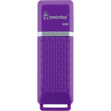 Флэшка Smartbuy USB 2.0 Flash Drive 32GB Quartz series Violet (SB32GBQZ-V)