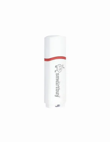 Флэшка Smartbuy USB 2.0 Flash Drive 8GB Crown White (SB8GBCRW-W)