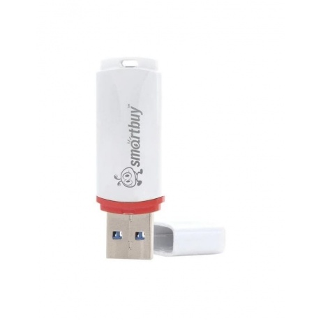 Флэшка Smartbuy USB 2.0 Flash Drive 8GB Crown White (SB8GBCRW-W) - фото 2