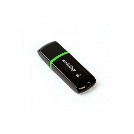 Флэшка Smartbuy USB 2.0 Flash Drive 8GB Paean Black (SB8GBPN-K) - фото 1